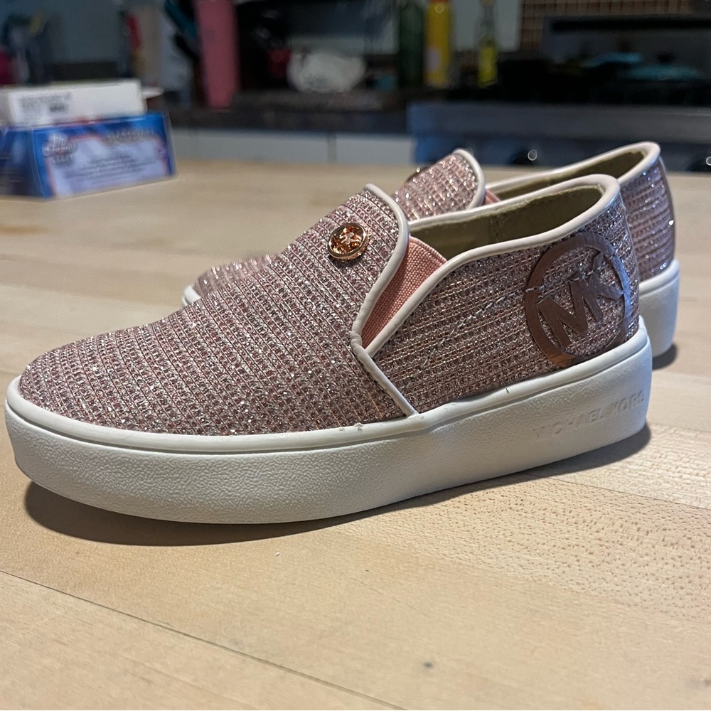 Michael Kors toddler slip on shoes size 7